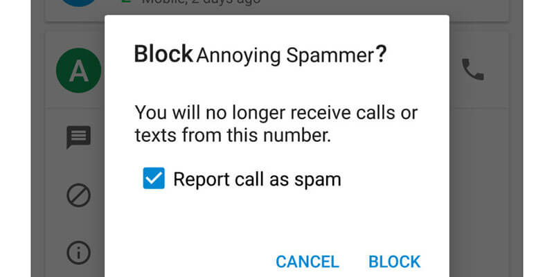 block spam calls