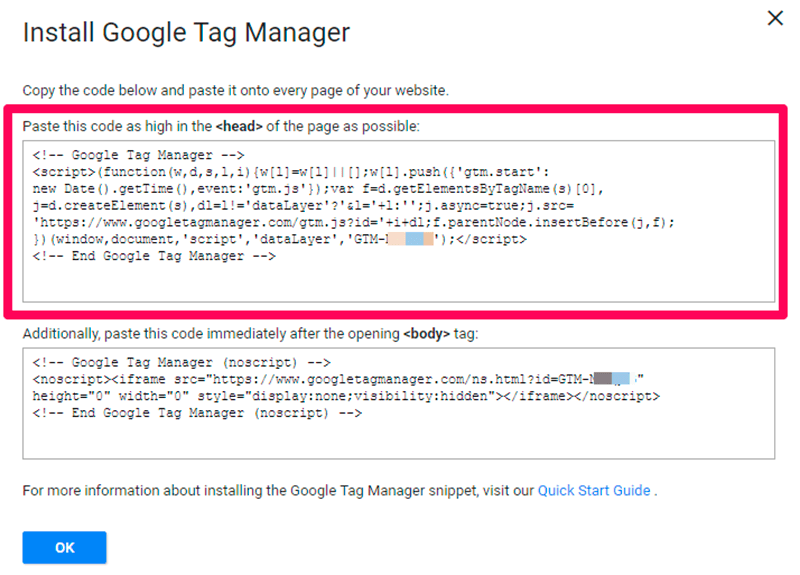 google tag manager