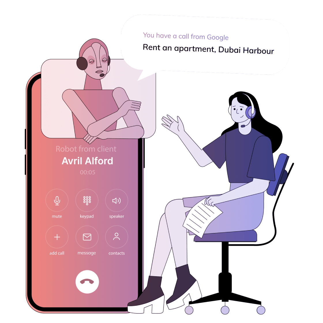 Whisper Messages provide you with data on a caller before the call even begins